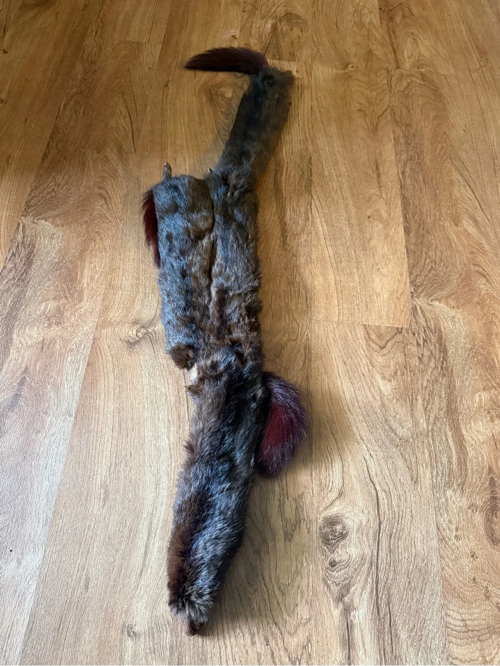 Mink scarf